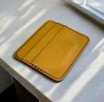جا کارتی چرمی دست دوز گاوی اُکر